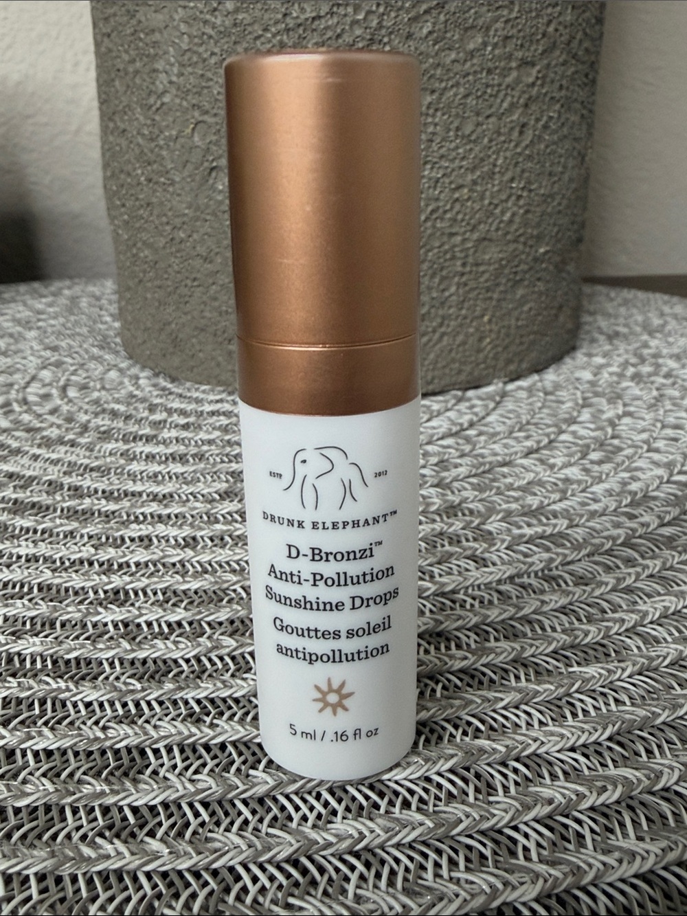 ❤️$10 NWT Drunk Elephant D-Bronzi Anti-Pollution Sunshine Drops 5ml